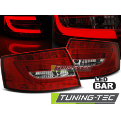 LED ZADNÍ SVĚTLA ČERVENÁ BÍLÁ pro AUDI A6 C6 SEDAN 04.04-08 7PIN
