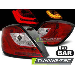 LED ZADNÍ SVĚTLA OPEL ASTRA H 03.04-09 3D ČERVENÁ BÍLÉ LED