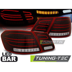 TUNING-TEC LED zadní světla (LED Bar) pro WHIE MERCEDES W212 E-KLASA 09-13, červená