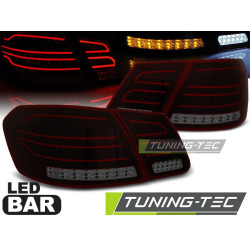 TUNING-TEC LED zadní světla (LED Bar) pro MERCEDES W212 E-KLASA 09-13, červeno-kouřová