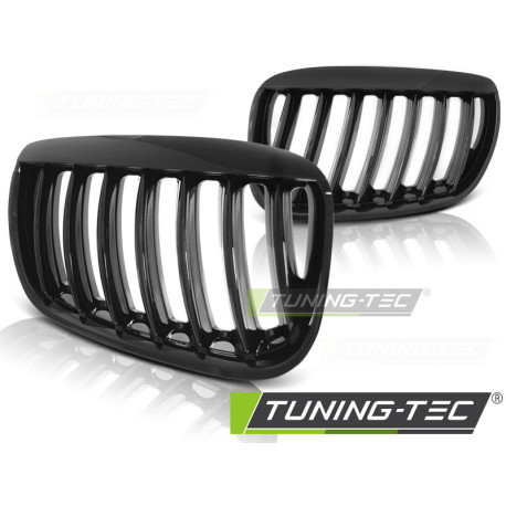 Body kit a vizuální doplňky TUNING-TEC maska chladiče pro BMW X5 E53 04-06, lesklá černá | race-shop.cz