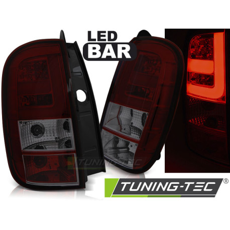 Osvětlení DACIA DUSTER 04.10- LED PÁS RED SMOKE | race-shop.cz