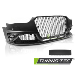 TUNING-TEC přední nárazník (Sport) pro AUDI A4 B8 12-15 (pro parkovací senzory), černá