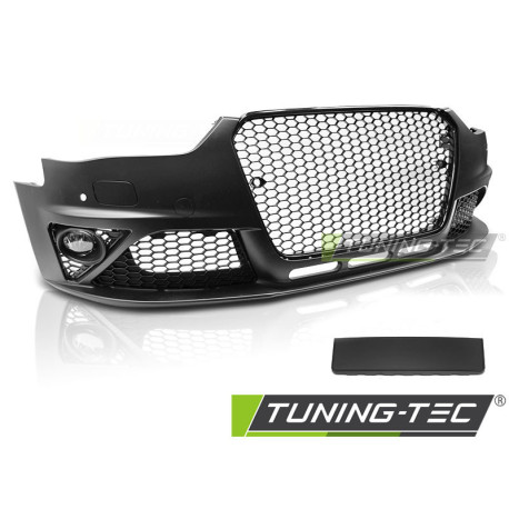 Body kit a vizuální doplňky TUNING-TEC přední nárazník (Sport) pro AUDI A4 B8 12-15 (pro parkovací senzory), černá | race-shop.cz