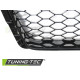 Body kit a vizuální doplňky TUNING-TEC maska chladiče (Sport) pro AUDI A4 B9 15-19, lesklá černá | race-shop.cz