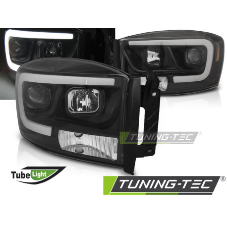 Osvětlení DODGE RAM 06-08 TUBE SVĚTLE ČERNÁ | race-shop.cz