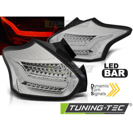 Osvětlení FORD FOCUS 3 15-18 HATCHBACK CHROME SEQ LED | race-shop.cz