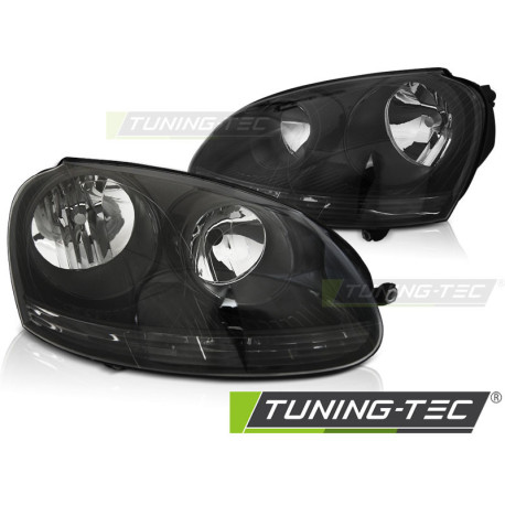 Osvětlení TUNING-TEC přední světla pro VW GOLF 5 10.03-09 (H7), černá | race-shop.cz
