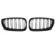 Body kit a vizuální doplňky TUNING-TEC maska chladiče (Double Bar Sport Look) pro BMW E92/E93 07-10 C/C, lesklá černá | race-shop.cz