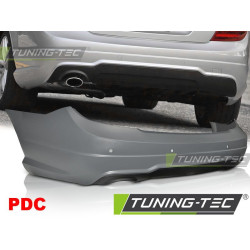 TUNING-TEC zadní nárazník (Sport) pro MERCEDES W204 11-14 COUPE / LIMOUSINE (pro parkovací senzory)