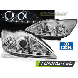 FORD FOCUS II 02.08-10 ANGEL EYES CCFL CHROME