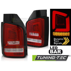 LED BAR ZADNÍ SVĚTLA ČERVENÁ BÍLÁ SEQ pro VW T5 10-15
