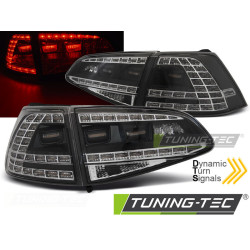 TUNING-TEC LED zadní světla (Sport, SEQ) pro VW GOLF 7 13-17 (HATCHBACK), černá