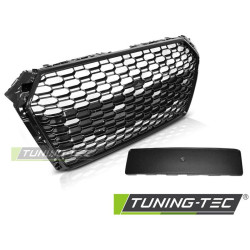 TUNING-TEC maska chladiče (Sport) pro AUDI A4 B9 15-19, lesklá černá