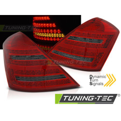 LED ZADNÍ SVĚTLA ČERVENÝ KOUŘ SEQ pro MERCEDES W221 S-KLASA 05-09