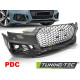 Body kit a vizuální doplňky TUNING-TEC přední nárazník (Sport) pro AUDI A4 B9 08.15-19 (pro parkovací senzory), lesklá černá | race-shop.cz