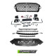 Body kit a vizuální doplňky TUNING-TEC přední nárazník (Sport) pro AUDI A4 B9 08.15-19 (pro parkovací senzory), lesklá černá | race-shop.cz