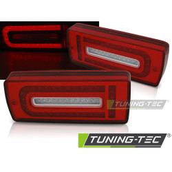 TUNING-TEC LED zadní světla pro MERCEDES W463 G-CLASS 07-17, červeno-bílá