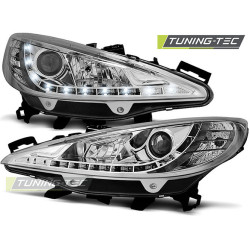 PEUGEOT 207 05.06-06.12 DAYLIGHT CHROME W/MOTOR