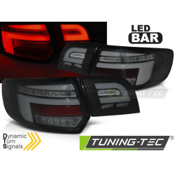 TUNING-TEC LED zadní světla (LED Bar, SEQ) pro AUDI A3 8P 5D 08-12, černá