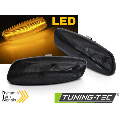 Osvětlení TUNING-TEC směrovky do zrcátek (SEQ) pro PEUGEOT 207 308 3008 5008 CITROEN C3 C4 C5, kouřová | race-shop.cz