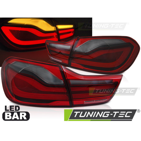 Osvětlení TUNING-TEC LED zadní světla (LED Bar) pro BMW F32/ F33/ F36 13-16, červeno-kouřová | race-shop.cz