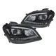 Osvětlení TUNING-TEC přední světla (Tube Light, SEQ) pro MERCEDES W164 ML M-KLASA 09-11 (H9/H1), černá | race-shop.cz