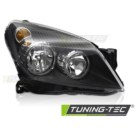 Osvětlení HEADLIGHT BLACK RIGHT SIDE TYC fits OPEL ASTRA H 04-10 | race-shop.cz