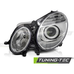 TUNING-TEC přední světlo pro MERCEDES W211 06-09 (H7, TYC), chrom, levé