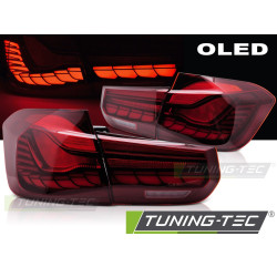 TUNING-TEC LED zadní světla (OLED) pro BMW F30 11-18, červená