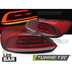 TUNING-TEC LED zadní světla (LED Bar) pro VW SCIROCCO III 08-14, červená
