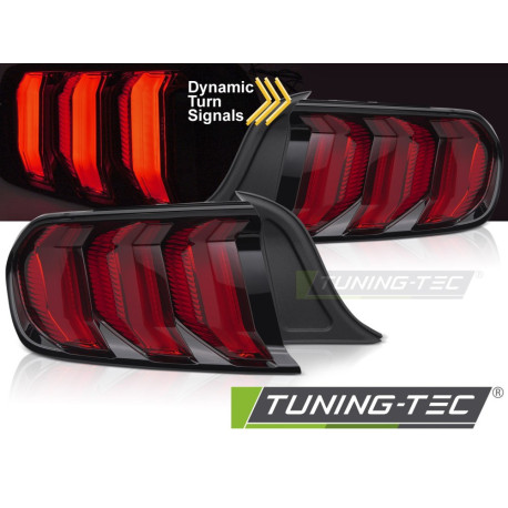 Osvětlení FORD MUSTANG 14-22 ČERVENÉ LED | race-shop.cz