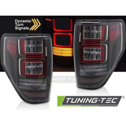 TUNING-TEC LED zadní světla pro FORD F150 MK12 08-14 (bez homologace), červená