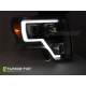 Osvětlení TUNING-TEC přední světla (Tube Light) pro FORD F150 MK12 08-14 (H7/H1, bez homologace), černá | race-shop.cz