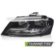 Osvětlení TUNING-TEC přední světlo pro AUDI A3 8P 08-12 (H7, TYC), černá, levé | race-shop.cz