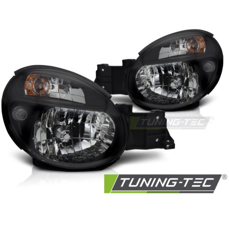 Osvětlení TUNING-TEC přední světla pro SUBARU IMPREZA II GD 00-03 (bez homologace), černá | race-shop.cz