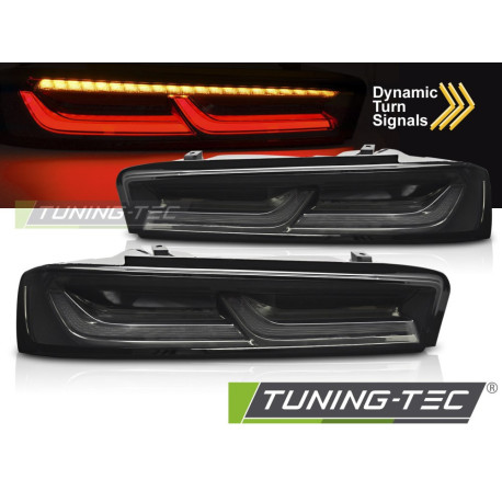 Osvětlení TUNING-TEC LED zadní světla pro CHEVROLET CAMARO 16-18 (bez homologace), černo-kouřová, V1 | race-shop.cz
