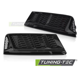 TUNING-TEC rámečky mlhovek pro AUDI A4 B9 15-19, lesklá černá