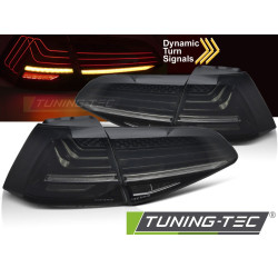 TUNING-TEC LED zadní světla (Laser Look, SEQ) pro VW GOLF 7 13-19, kouřová