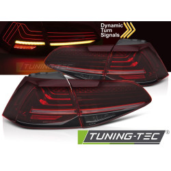 TUNING-TEC LED zadní světla (Laser Look, SEQ) pro VW GOLF 7 13-19, červená