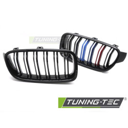 TUNING-TEC maska chladiče (Sport Double Bar M-Look) pro BMW F30 / F31 11-18, lesklá černá