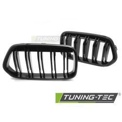 TUNING-TEC maska chladiče (Sport Double Bar) pro BMW X2 F39 18-23, lesklá černá