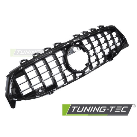 Body kit a vizuální doplňky TUNING-TEC maska chladiče (Sport) pro MERCEDES CLA W118 19-23, lesklá černá | race-shop.cz