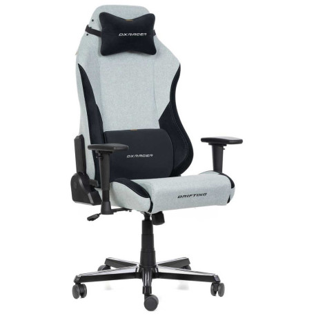 Kancelářská křesla DXRacer DRIFTING XL Gaming Chair, Fabric Grey/Black | race-shop.cz