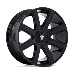 DUB DC273 PULL disk 24x9 5x115/5x120 74.1 ET15, Gloss black