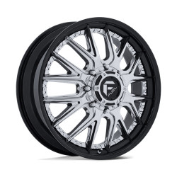 Fuel D407 CATALYST DUALLY disk 24x8.25 8x210 154.3 ET105, Chrome