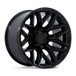 Fuel FLUX disk 22x12 8x180 124.2 ET-44, Gloss black