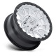 ALU disky Fuel Fuel UTV FV866 PISTON disk 15x7 4x137 96 ET10, Hyper silver | race-shop.cz