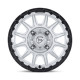 ALU disky Fuel Fuel UTV FV866 PISTON disk 15x7 4x137 96 ET38, Hyper silver | race-shop.cz
