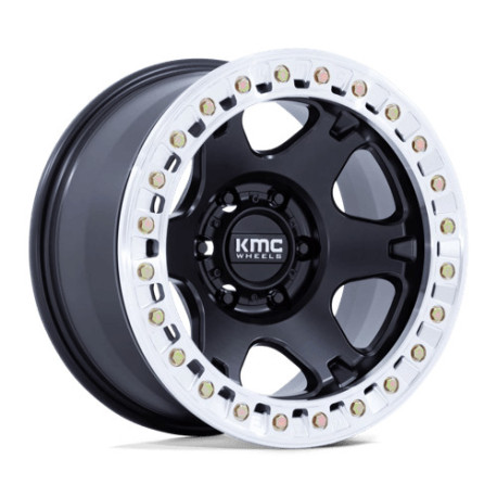 ALU disky KMC KMC KM238 VI BEADLOCK disk 17x9 8x170 125.1 ET-38, Satin black | race-shop.cz